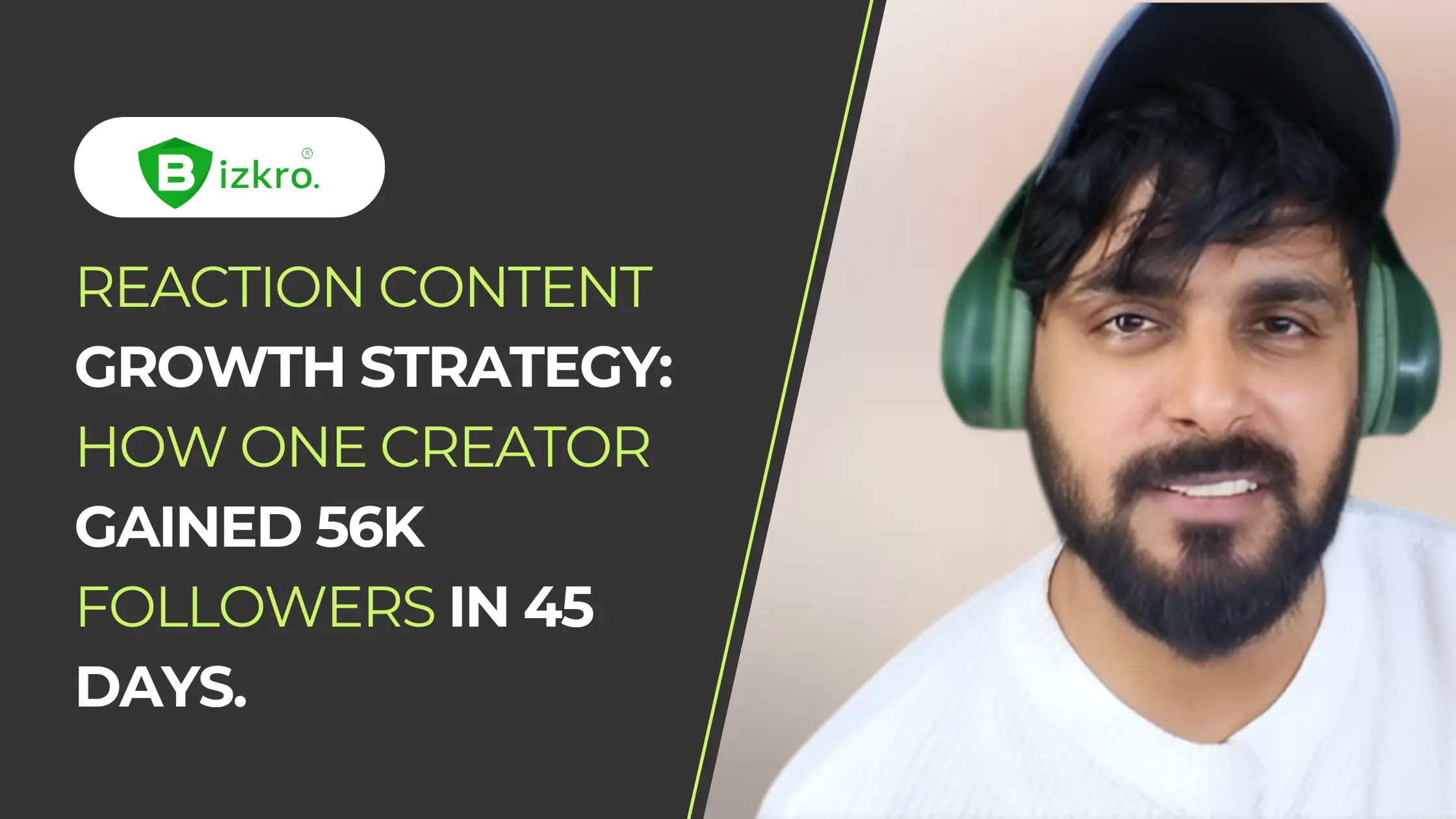 Reaction Content Growth Strategy: How One Creator Gained 56K Followers in 45 Days
