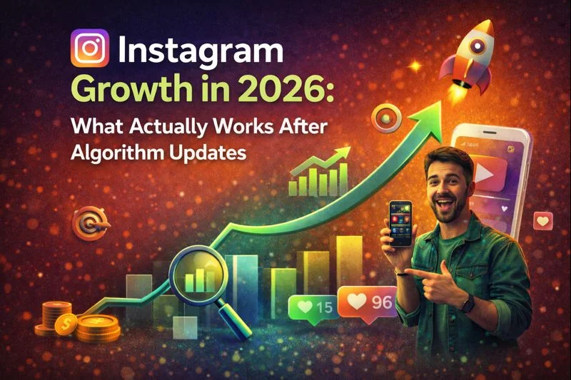 Instagram growth strategies 2026 showing what actually works after Instagram algorithm updates for organic reach and engagement